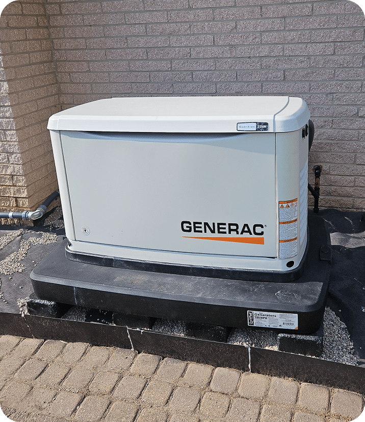 Whole Home Generator Installation in Woodhaven, MI